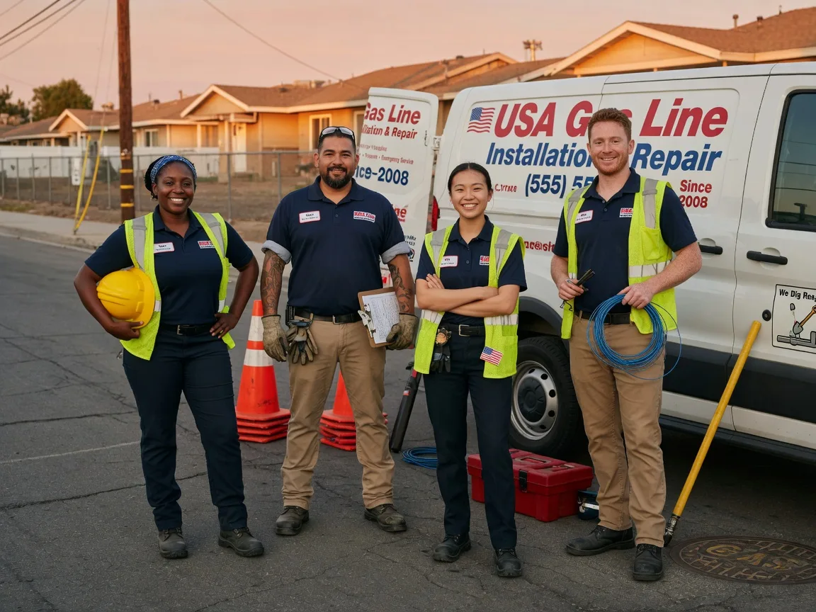 Gas Line Installation company in Orleans, IN